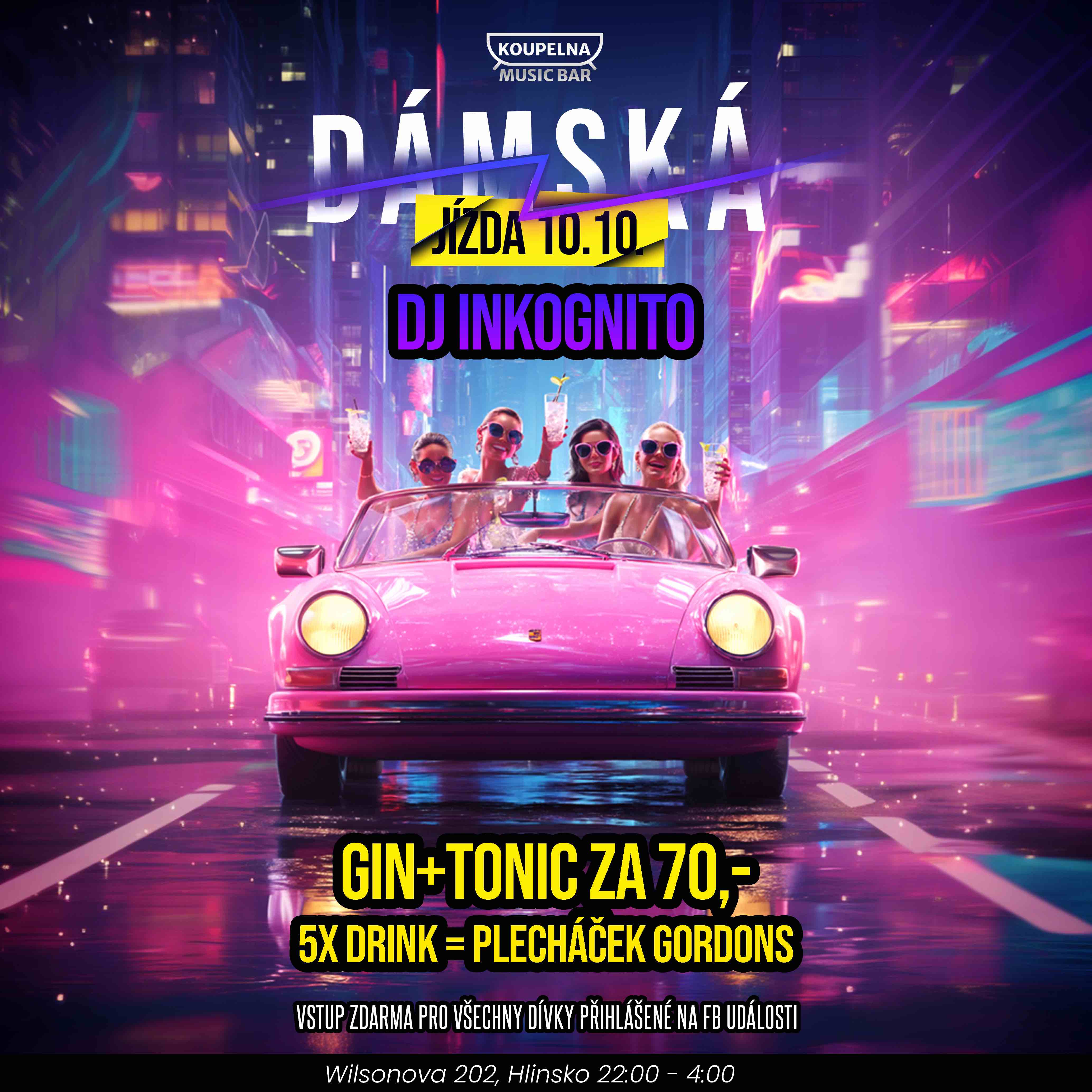 Dámská jízda v Koupelně!
