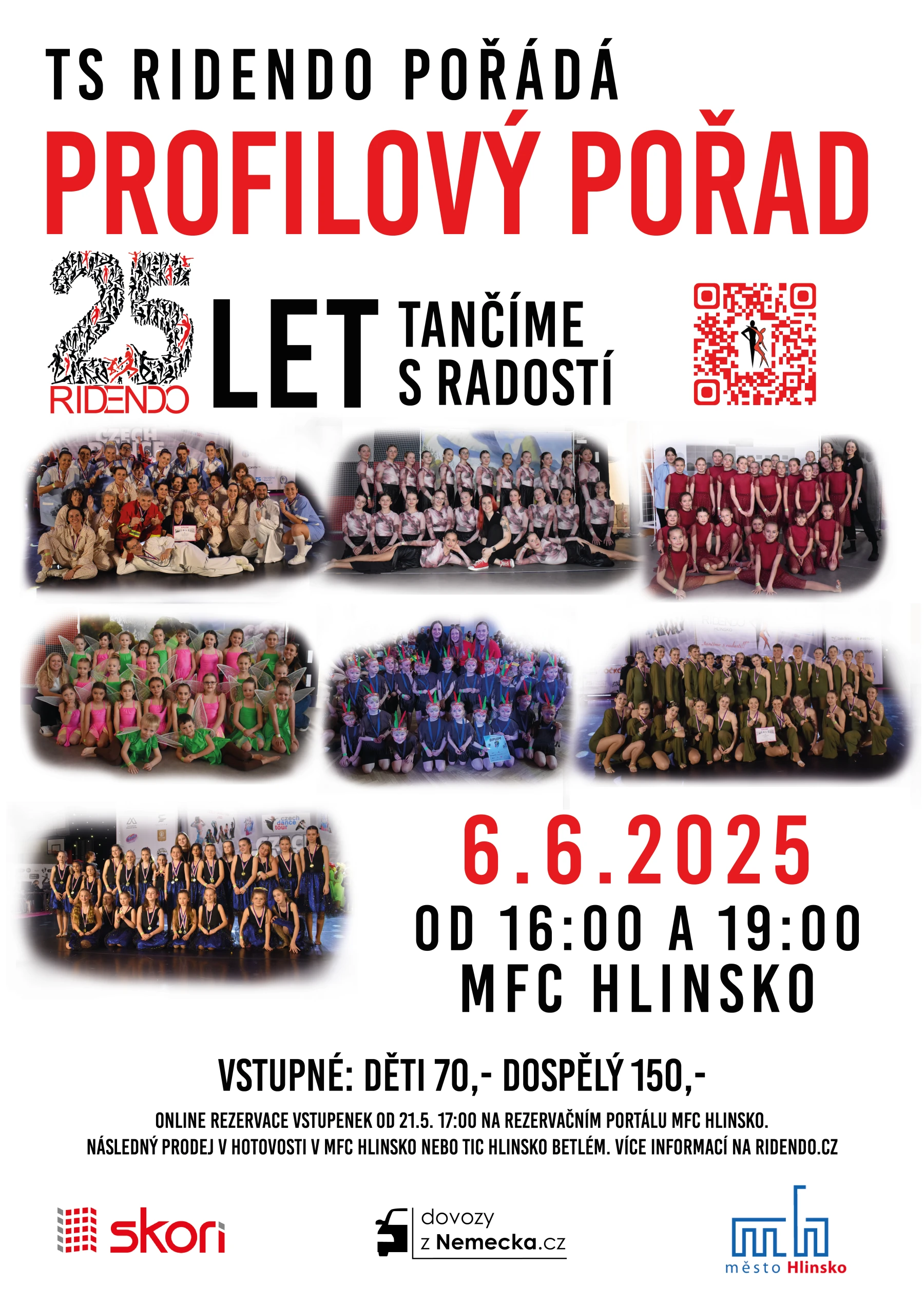 Pozvánka - 25. Profilový pořad - "tančíme s radostí"