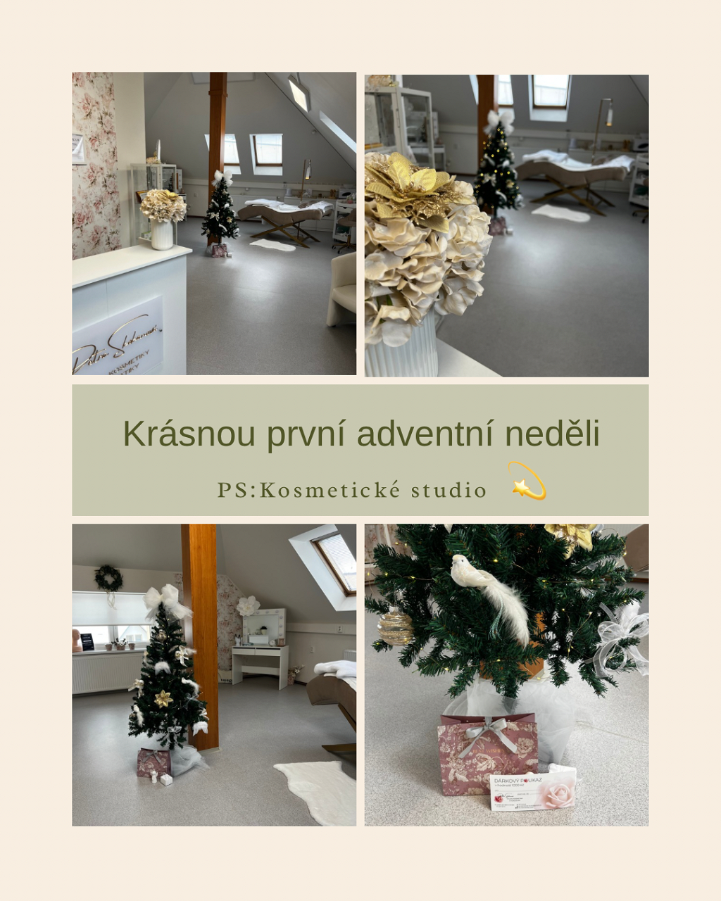 Prosincový DÁREK v mém kosmetickém studiu