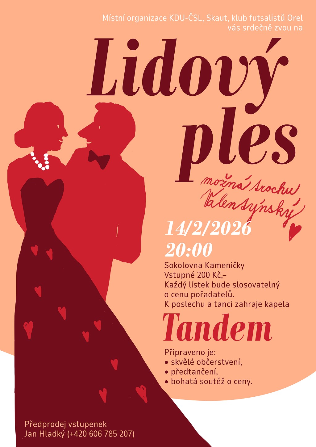 Lidový ples Kameničky