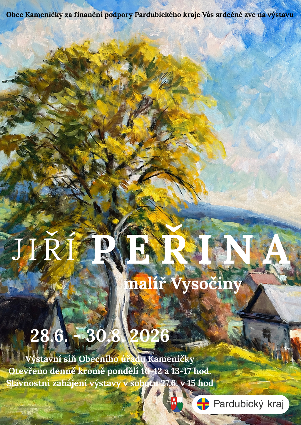 Výstava obrazů Jiřího Peřiny