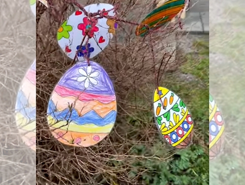 Velikonoční stezka u ZŠ Smetanova potěší děti i dospělé