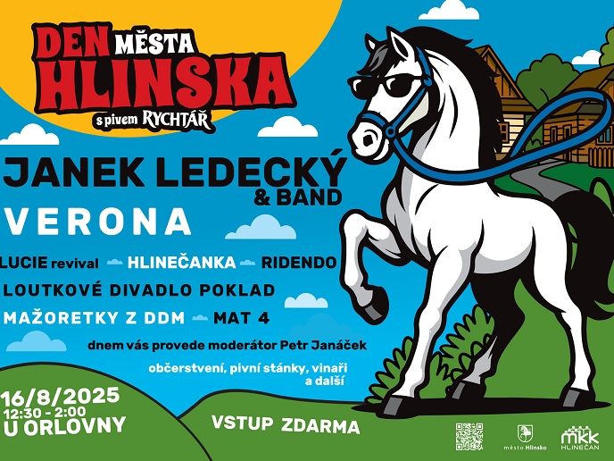 Hlinsko zveřejnilo časový harmonogram akce Den města Hlinska s pivem Rychtář