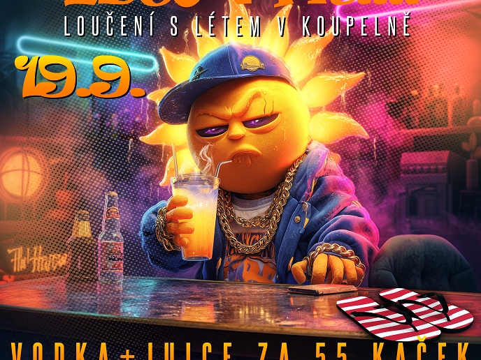 Loučení s létem v pátek 19. září v Koupelna music baru