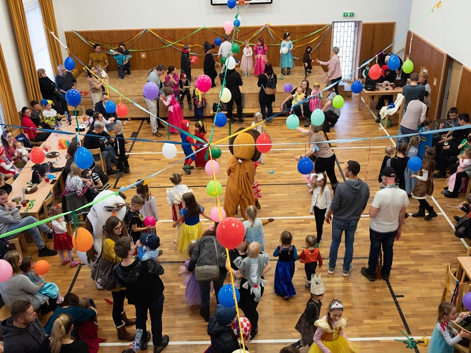 Pozvánka na dětský karneval v Kameničkách