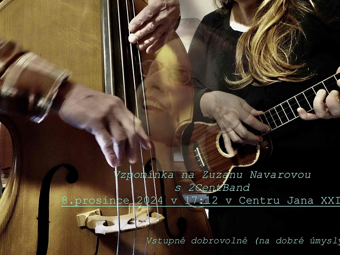 Centrum Jana XXIII. zve na koncert věnovaný zpěvačce Zuzaně Navarové