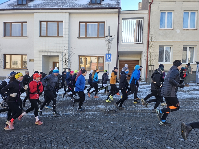 Jubilejního Silvestrovského běhu se zúčastnil rekordní počet běžců