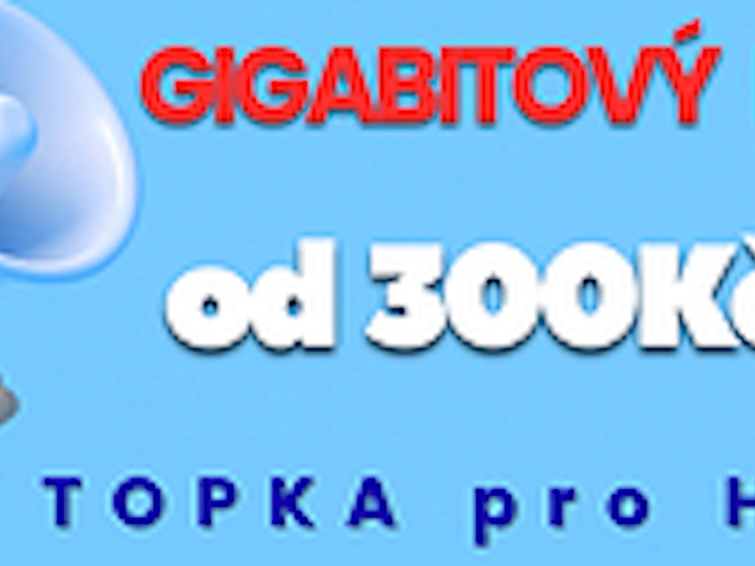 AKCE - Gigabitový internet pro domácnosti v Hlinsku !