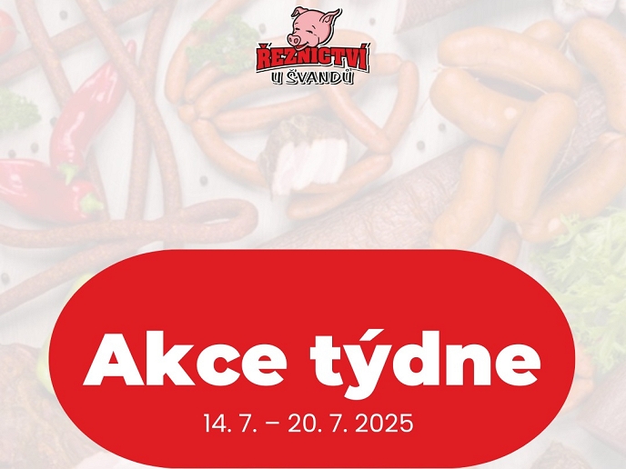 Akční leták Řeznictví U Švandů platný od 14. 7. do 20. 7. 2025