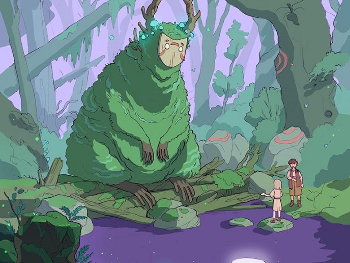 V hlinecké knihovně probíhá výstava ilustrací z knihy Začarovaný Hvozd