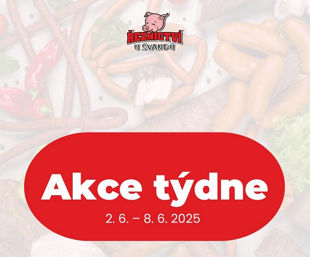 Akční leták Řeznictví U Švandů platný od 2. 6. do 8. 6. 2025