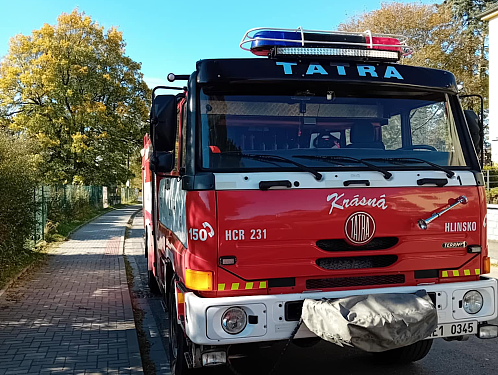 Hlinsko zadalo generální opravu hasičské cisterny Krásná
