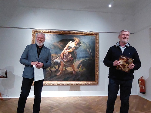 Fotoreportáž: Městská galerie představila díla Josefa Fialy i výtvarnou tvorbu Jana Homoly