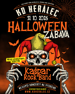 Halloween zábava v KD Herálec