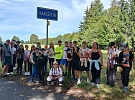 Šesťáci z Ležákovky na adaptačním kurzu v Milovech