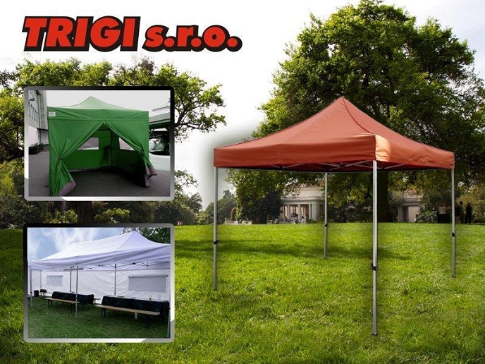 Pronájem nůžkových party stanů