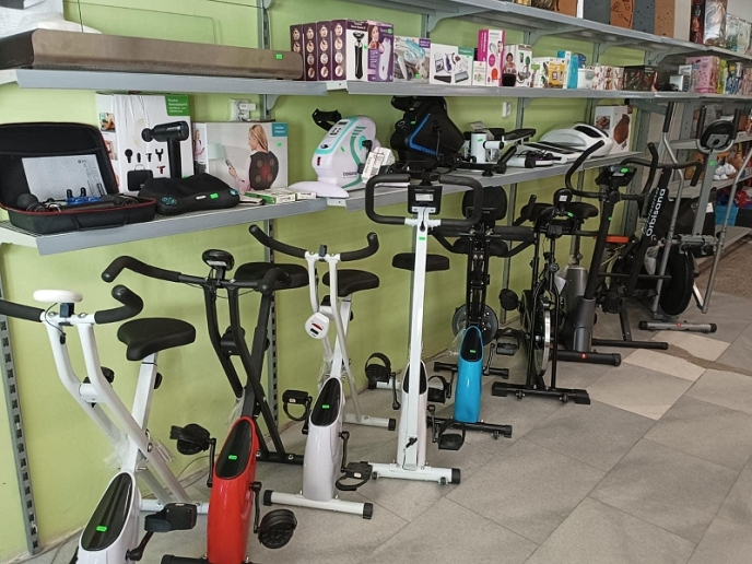 Fitness vybavení v BER-TO!