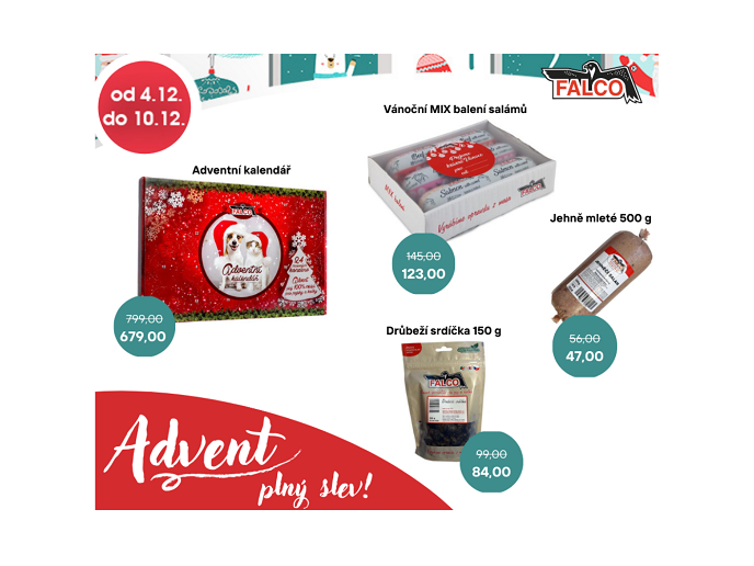 OSLAVTE ADVENT S FALCEM!