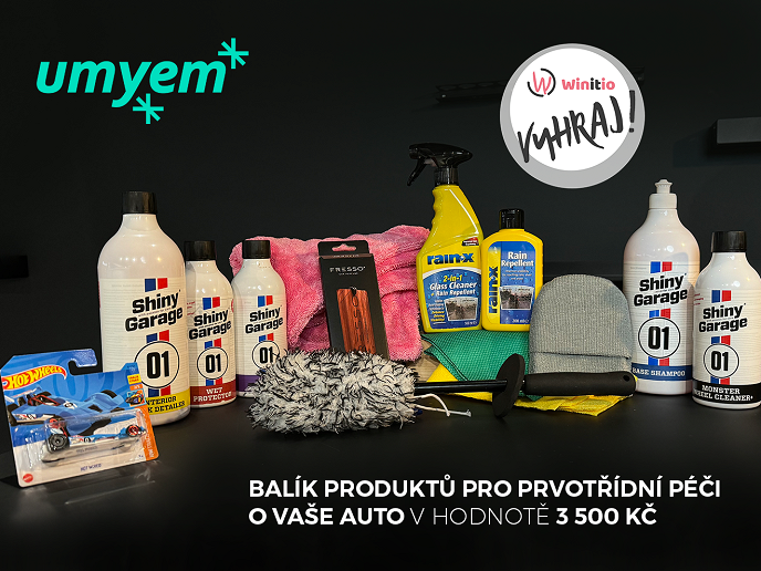 VYHRAJ balík produktů pro prvotřídní péči o vaše auto!