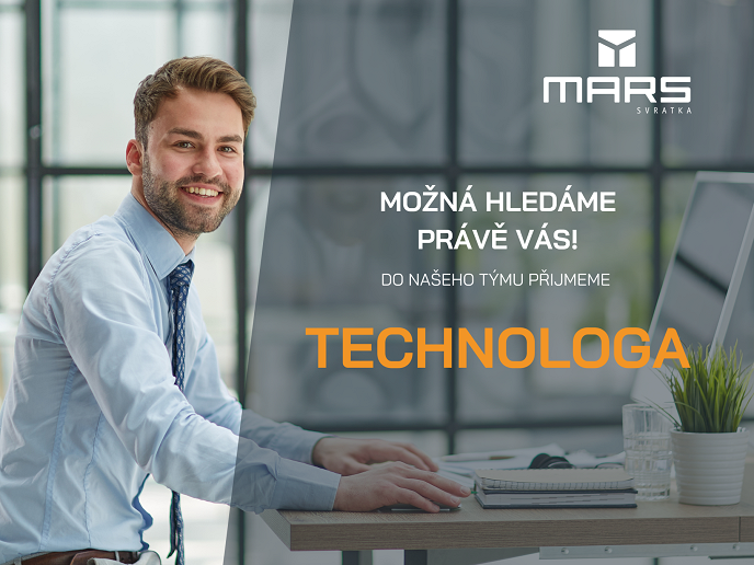 Hledáme TECHNOLOGA