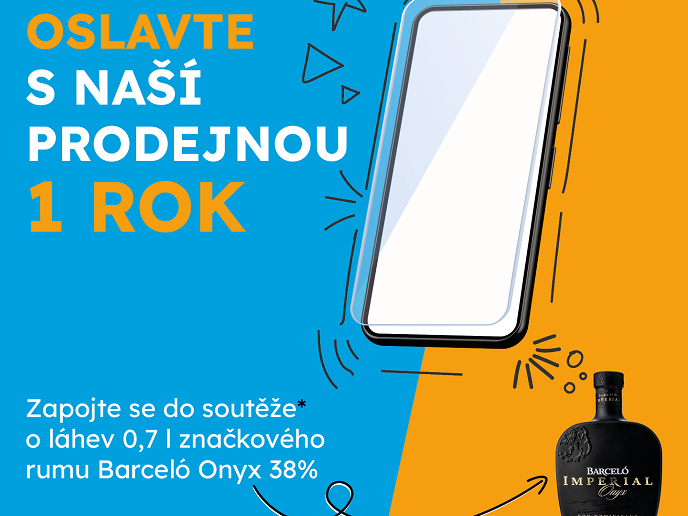 Oslavte s námi první rok s možností vyhrát rum Barcelo
