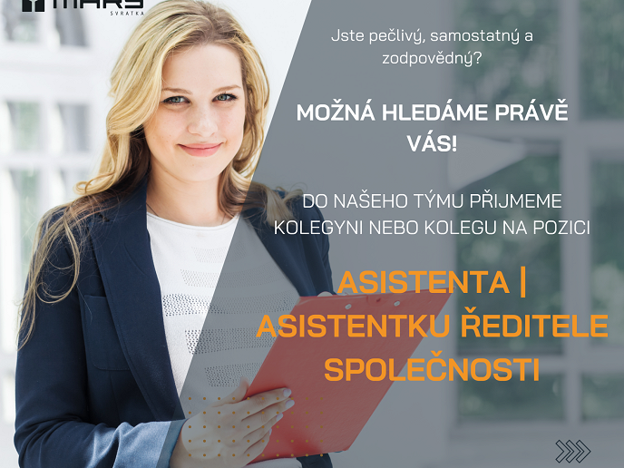 Hledáme Asistenta | Asistentku ředitele společnosti