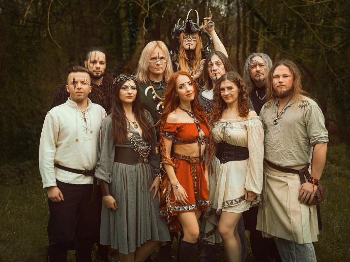 Koncert kapel Deloraine a Ďyvina v Zemi Keltů