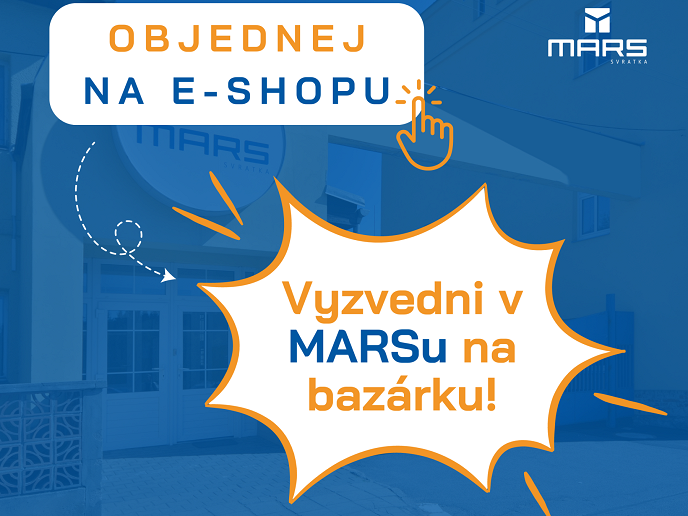 Nakupte e-shopu a vyzvedněte ZDARMA na pátečním bazárku