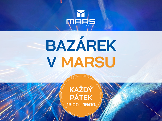 Každý pátek do MARSu na Bazárek
