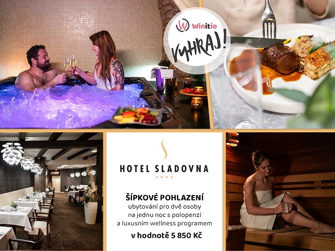 VYHRAJ  šípkové pohlazení v Hotelu Sladovna!