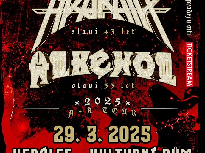 Legendární Arakain a Alkehol míří do KD Herálec.