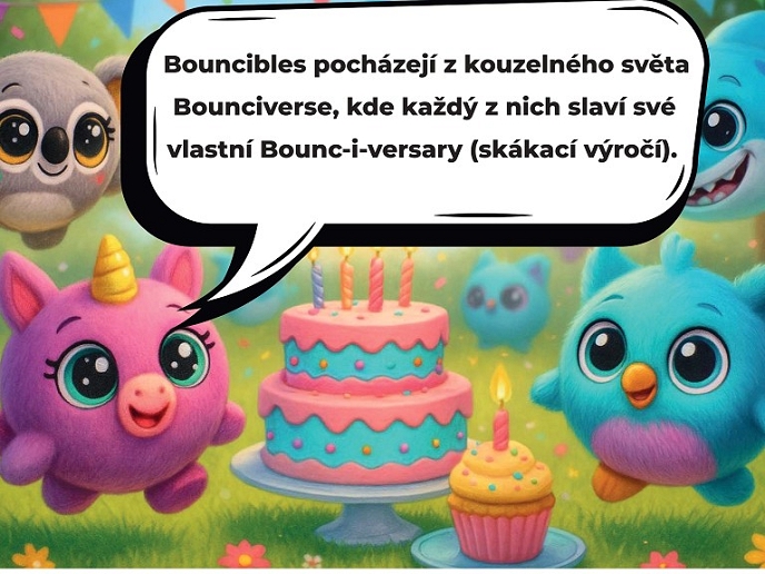 Každý míček má příběh - ten tvůj začíná s Bouncibles