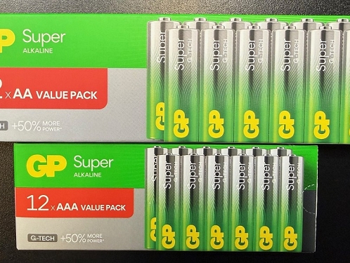 Akce 1+1 ZDARMA na baterie AA a AAA