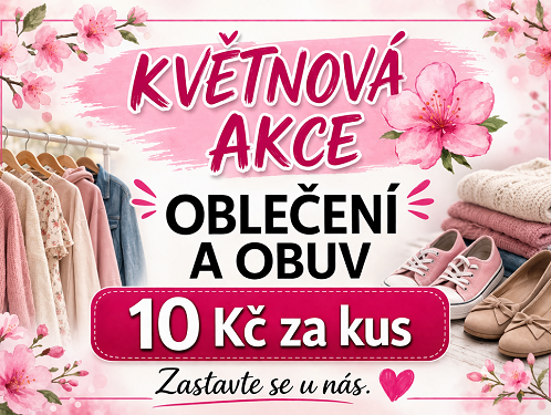 Obchůdek na jevišti v Hamrech oslavil 11 let. Malý prostor, velká pomoc.