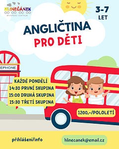 Angličtina pro děti 3 - 7 let