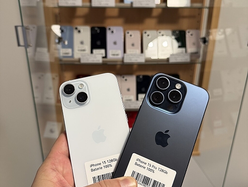 Velké doskladnění iPhonů v prodejně MikeFix