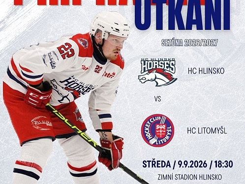 Hlinečtí hokejisté prověří formu před sezonou, doma přivítají Litomyšl