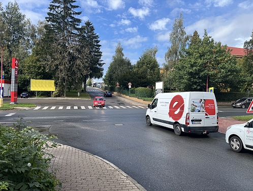 Hlinsko pokračuje v přípravě kruhového objezdu u Penny, řeší také další riziková místa