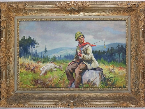 Hlinecká galerie zve na unikátní výstavu malíře Josefa Fialy, žáka Vojtěcha Hynaise