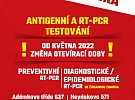 PCR a antigenní testy Adámkova třída Hlinsko