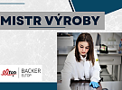 Naše společnost Backer Eltop s.r.o. hledá nového kolegu na pozici MISTR VÝROBY