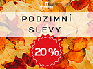 Podzimní slevy v MARS Svratka: Až 20 % na vybrané produkty!