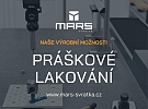 MARS Svratka: Práškové lakování