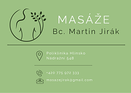 Masáže Bc. Martin Jirák