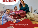 Poděkování za hlasování na Burze filantropie