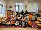 Beseda se zástupci Městské policie Hlinsko ve školní družině