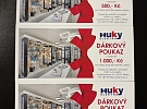 Dárek na poslední chvíli v HUKY Elektro – Dárkový poukaz