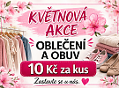Obchůdek na jevišti v Hamrech oslavil 11 let. Malý prostor, velká pomoc.
