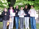 Mladý zahrádkář a zástupci z Resslovky