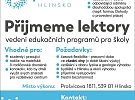 Planeta Hlinsko hledá nové lektory